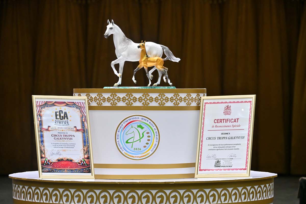 The fame of Akhal-teke horses grows in the world